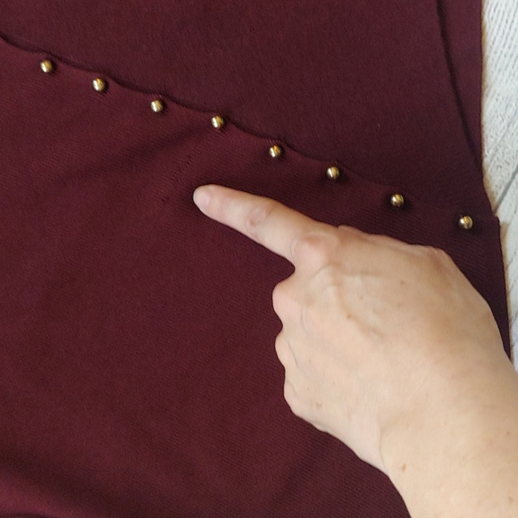 WHBM STUD DETAIL MINI DRESS OR TUNIC - Picture 10 of 10